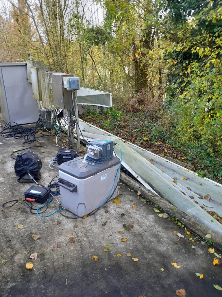 Prélèvements eaux résiduaires laboratoire QUALYSE