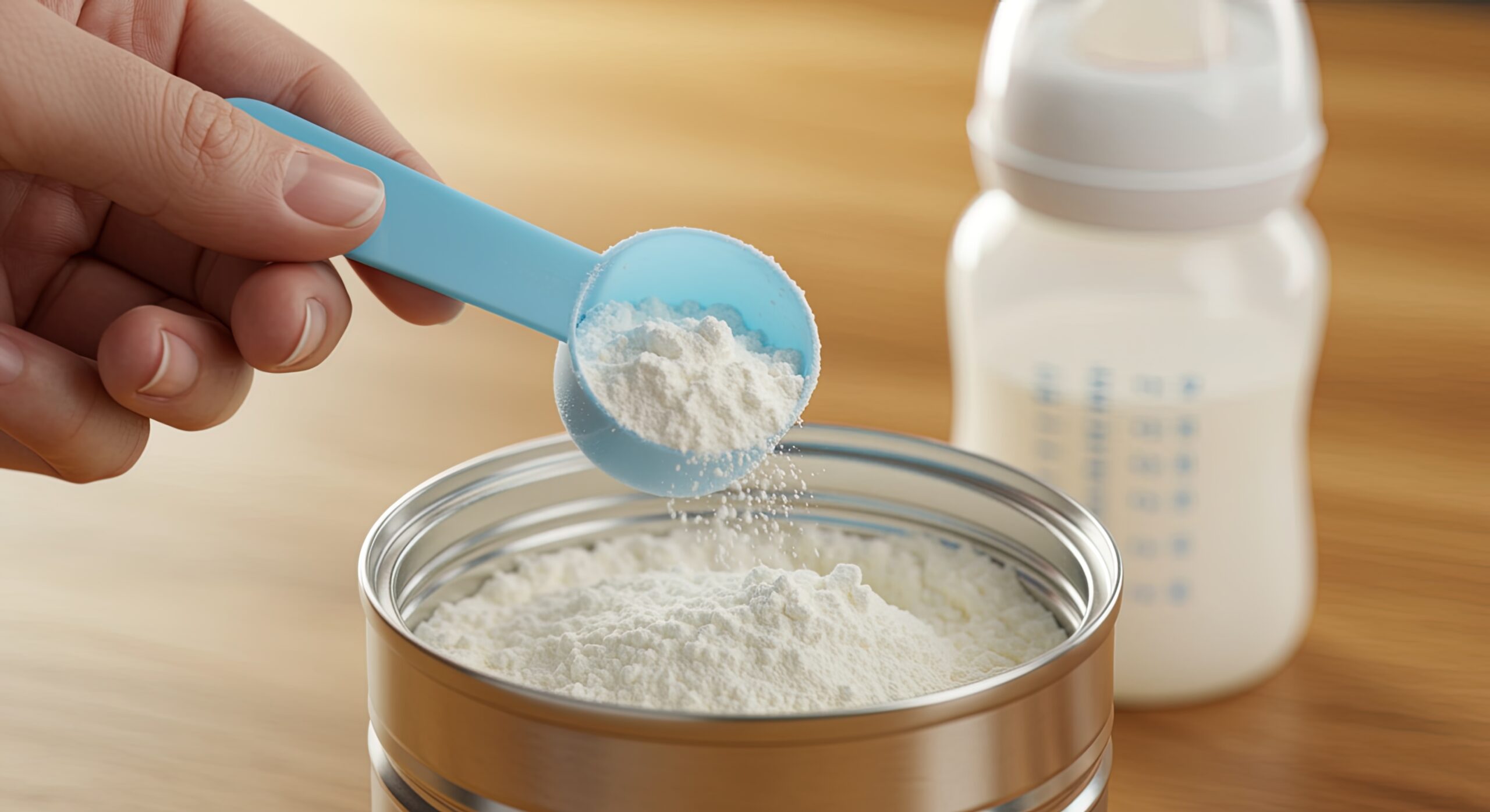 Toxine céréulide lait infantile